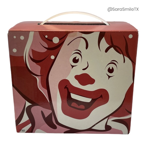 MCDONALD'S COCA-COLA 2001 LIMITED EDITION Ronald McDonald Christmas Glass - NIB - Picture 8 of 15